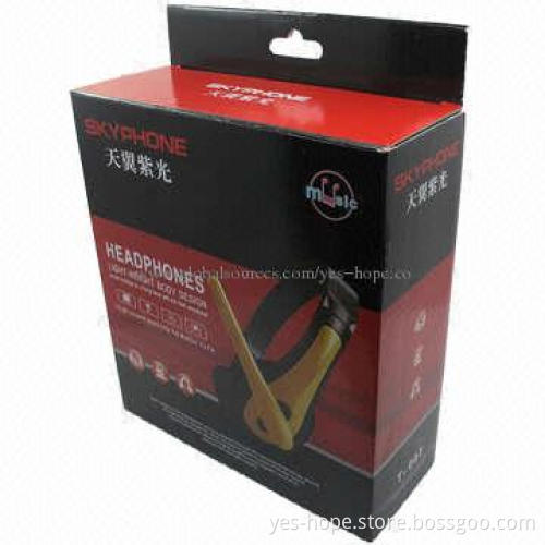 Fashionable Design Folded Wired Computer Headset with Mic, 2.0m Cable Length